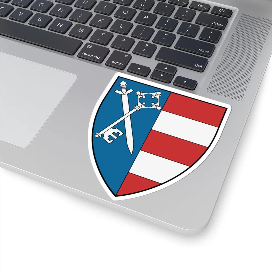 Coa Hungary Town Detek (Hungary) (Coat of Arms) STICKER Vinyl Kiss-Cut Decal - The Sticker Space