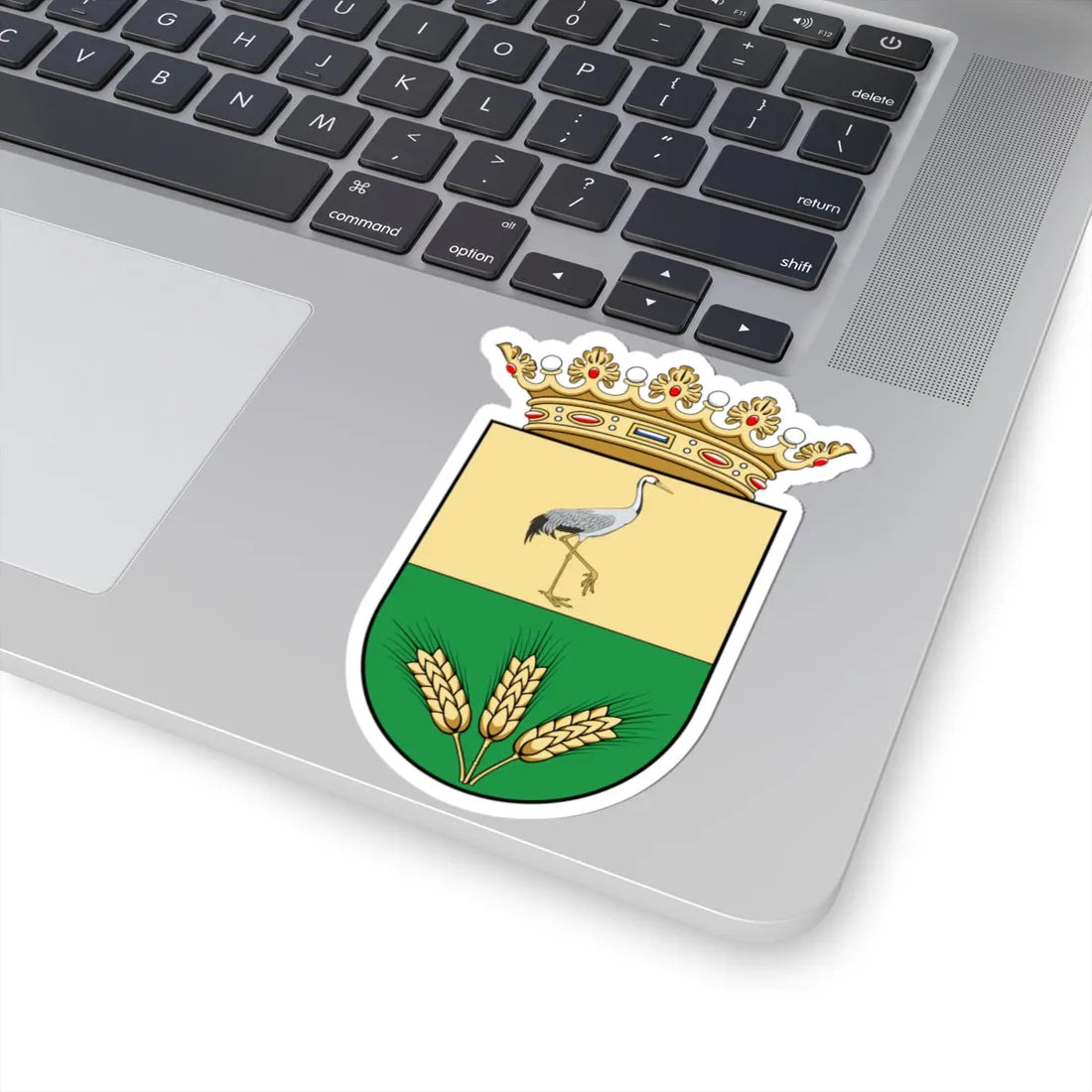 Coa Hungary Town Detk (Hungary) (Coat of Arms) STICKER Vinyl Kiss-Cut Decal - The Sticker Space