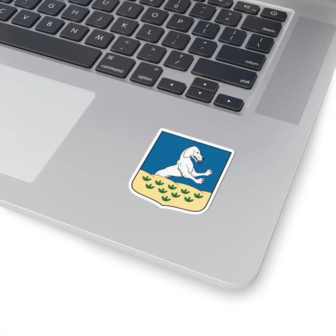 Coa Hungary Town Ebes (Hungary) (Coat of Arms) STICKER Vinyl Kiss-Cut Decal - The Sticker Space