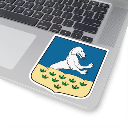 Coa Hungary Town Ebes (Hungary) (Coat of Arms) STICKER Vinyl Kiss-Cut Decal - The Sticker Space
