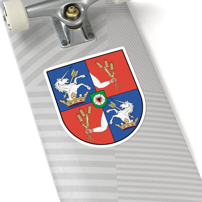 Coa Hungary Town Ecseny (Hungary) (Coat of Arms) STICKER Vinyl Kiss-Cut Decal - The Sticker Space