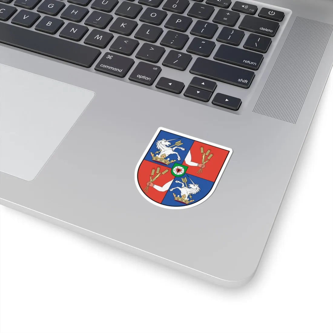 Coa Hungary Town Ecseny (Hungary) (Coat of Arms) STICKER Vinyl Kiss-Cut Decal - The Sticker Space
