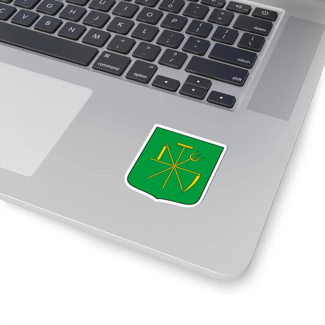 Coa Hungary Town Edde (Hungary) (Coat of Arms) STICKER Vinyl Kiss-Cut Decal - The Sticker Space