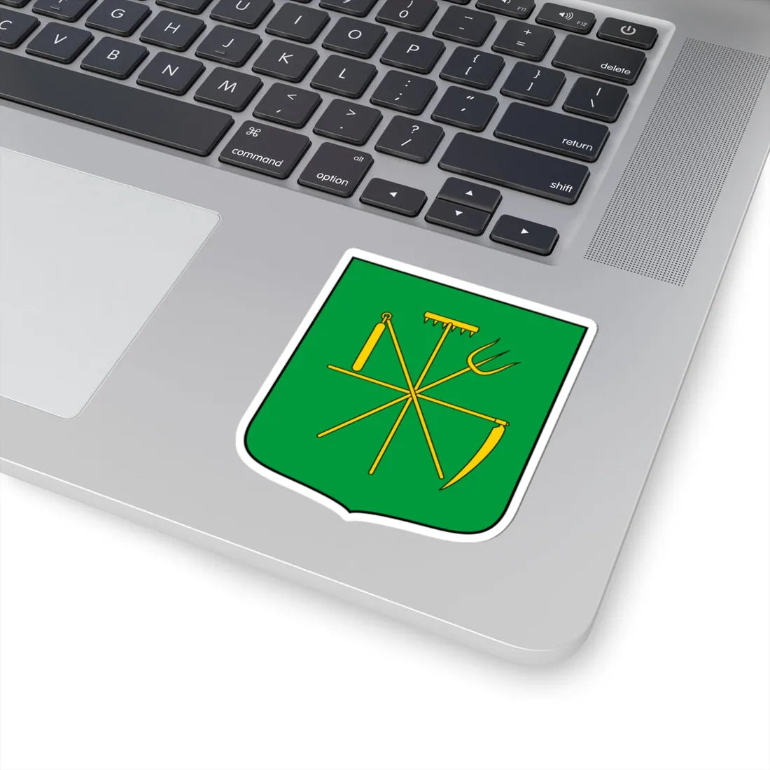 Coa Hungary Town Edde (Hungary) (Coat of Arms) STICKER Vinyl Kiss-Cut Decal - The Sticker Space