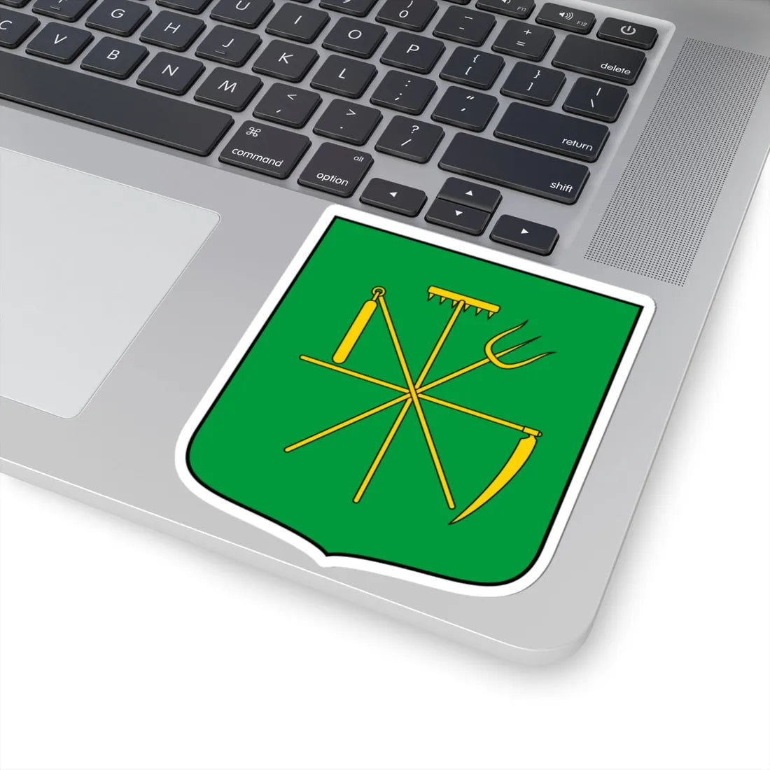 Coa Hungary Town Edde (Hungary) (Coat of Arms) STICKER Vinyl Kiss-Cut Decal - The Sticker Space