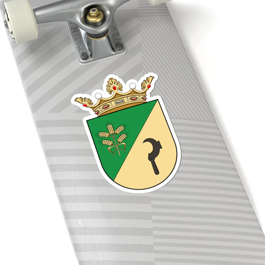 Coa Hungary Town Emőd (Hungary) (Coat of Arms) STICKER Vinyl Kiss-Cut Decal - The Sticker Space