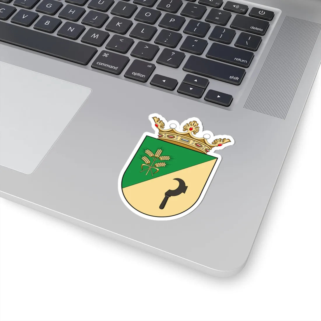 Coa Hungary Town Emőd (Hungary) (Coat of Arms) STICKER Vinyl Kiss-Cut Decal - The Sticker Space