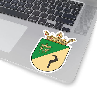 Coa Hungary Town Emőd (Hungary) (Coat of Arms) STICKER Vinyl Kiss-Cut Decal - The Sticker Space