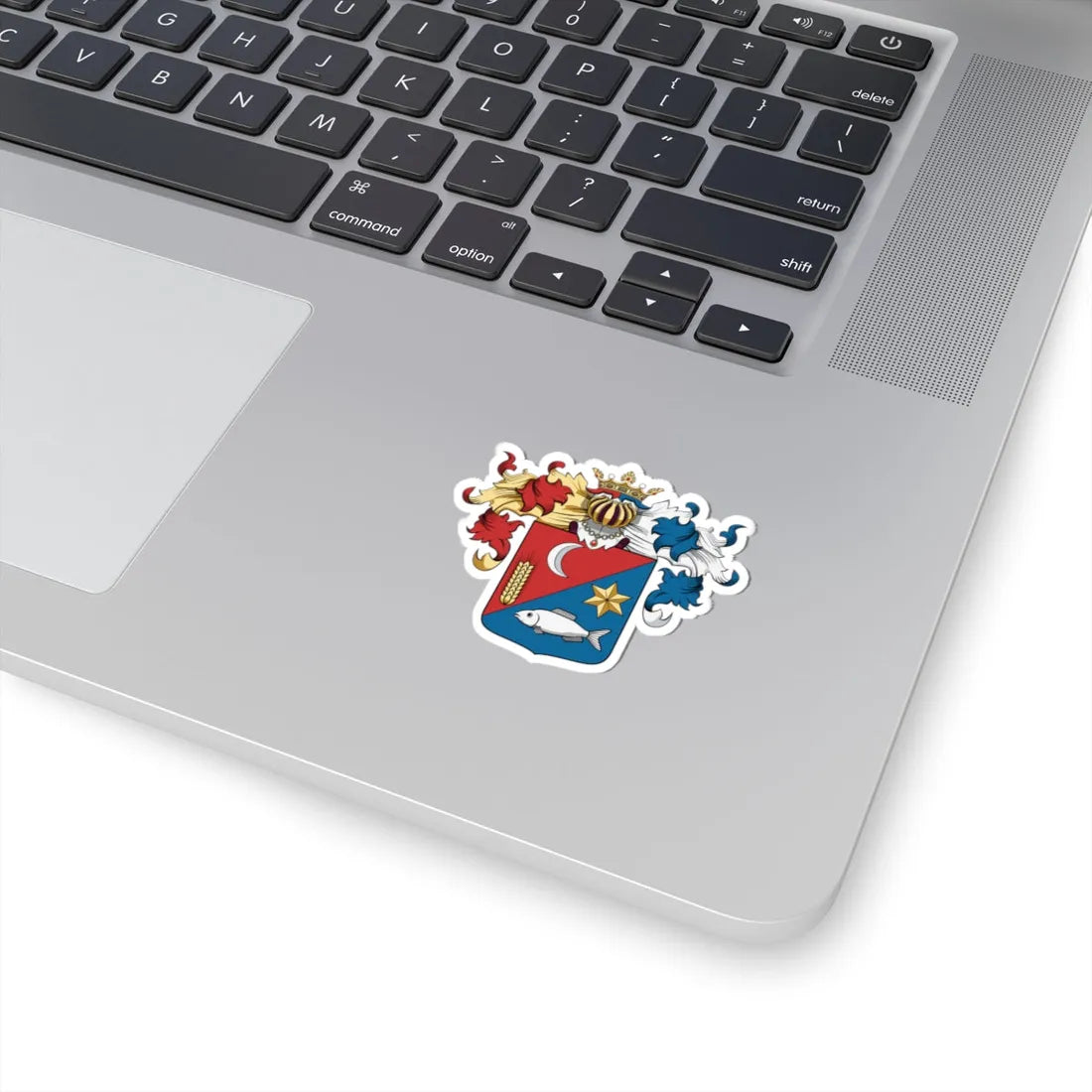 Coa Hungary Town Esztár big (Hungary) (Coat of Arms) STICKER Vinyl Kiss-Cut Decal - The Sticker Space