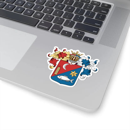 Coa Hungary Town Esztár big (Hungary) (Coat of Arms) STICKER Vinyl Kiss-Cut Decal - The Sticker Space