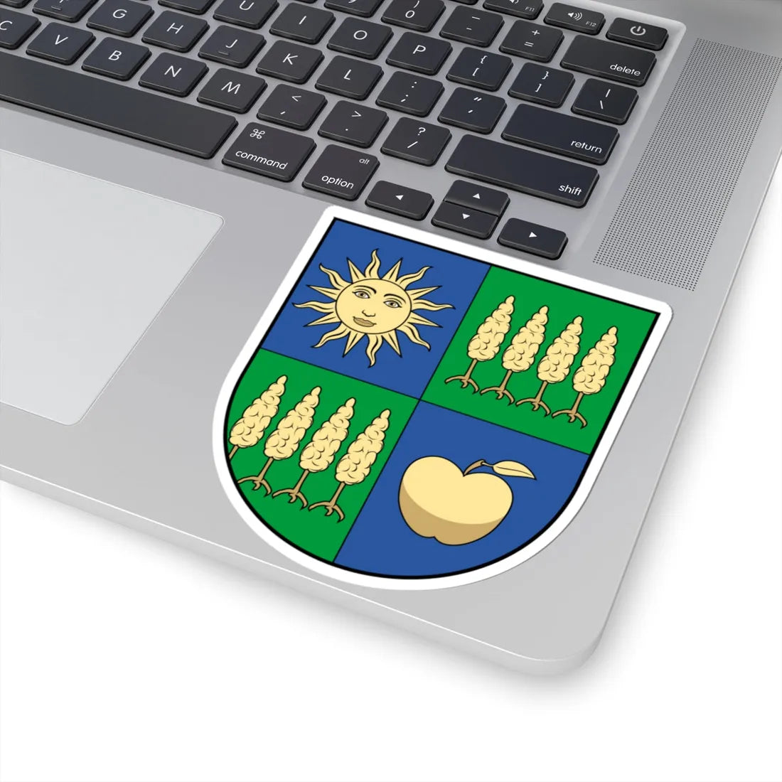 Coa Hungary Town Fényeslitke (Hungary) (Coat of Arms) STICKER Vinyl Kiss-Cut Decal - The Sticker Space