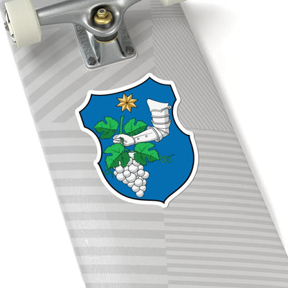 Coa Hungary Town Forró (Hungary) (Coat of Arms) STICKER Vinyl Kiss-Cut Decal - The Sticker Space