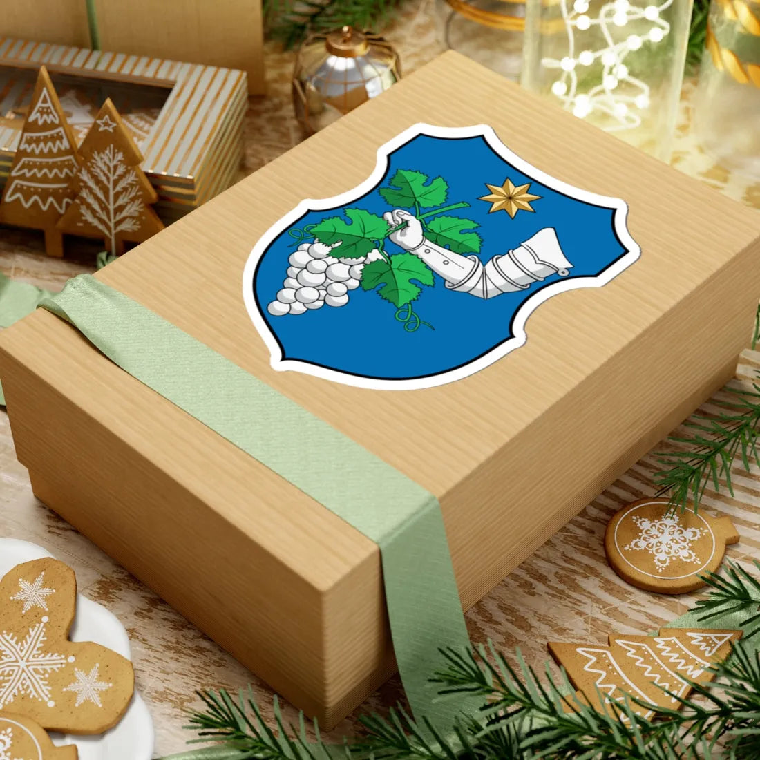 Coa Hungary Town Forró (Hungary) (Coat of Arms) STICKER Vinyl Kiss-Cut Decal - The Sticker Space