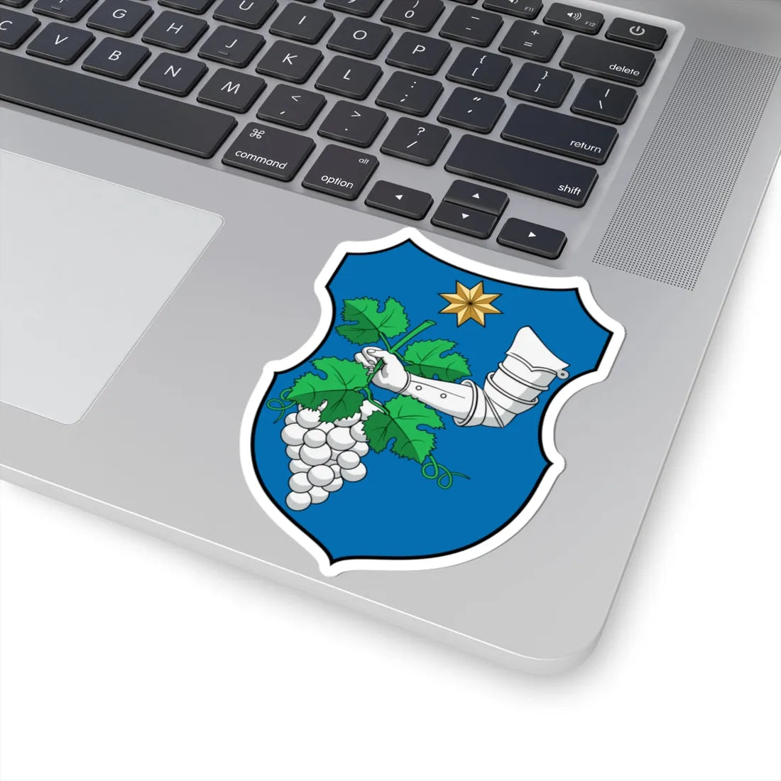 Coa Hungary Town Forró (Hungary) (Coat of Arms) STICKER Vinyl Kiss-Cut Decal - The Sticker Space