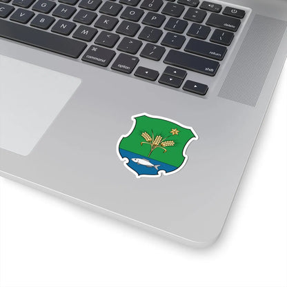Coa Hungary Town Geszteréd (Hungary) (Coat of Arms) STICKER Vinyl Kiss-Cut Decal - The Sticker Space