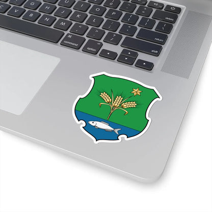 Coa Hungary Town Geszteréd (Hungary) (Coat of Arms) STICKER Vinyl Kiss-Cut Decal - The Sticker Space