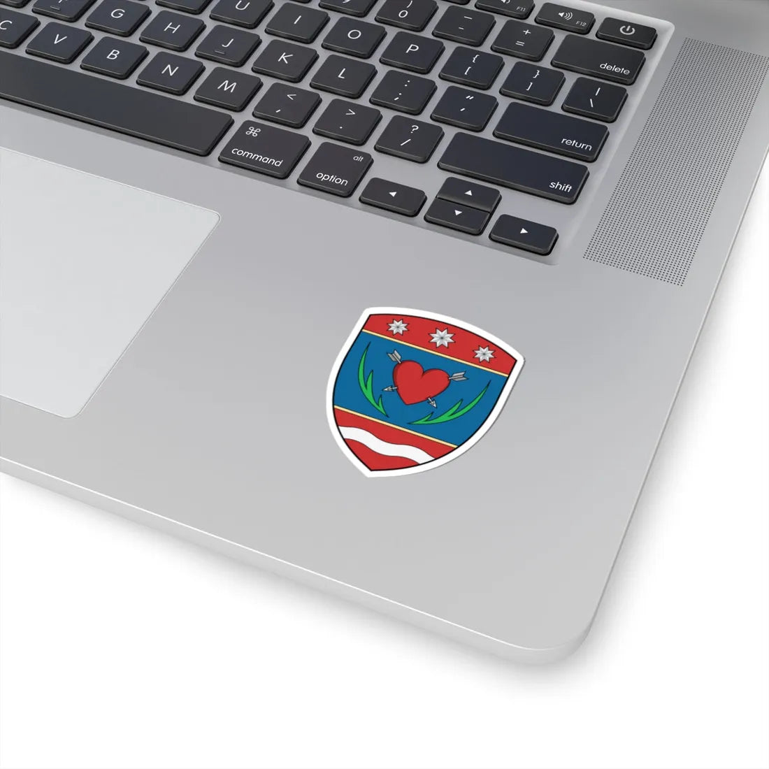 Coa Hungary Town Győrsövényház (Hungary) (Coat of Arms) STICKER Vinyl Kiss-Cut Decal - The Sticker Space