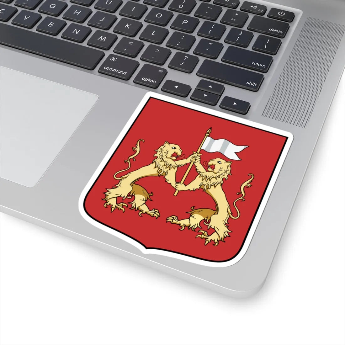 Coa Hungary Town Hajdúbagos (Hungary) (Coat of Arms) STICKER Vinyl Kiss-Cut Decal - The Sticker Space