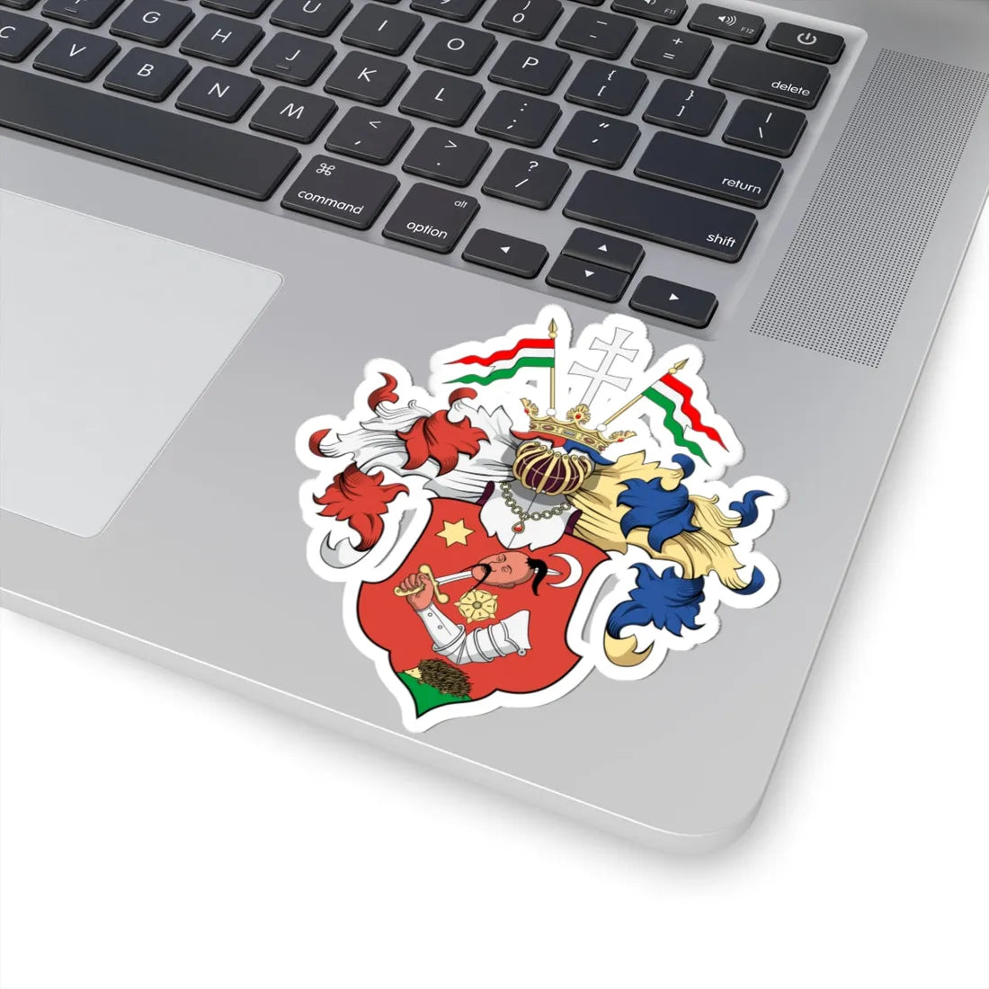 Coa Hungary Town Hajdúdorog big (Hungary) (Coat of Arms) STICKER Vinyl Kiss-Cut Decal - The Sticker Space