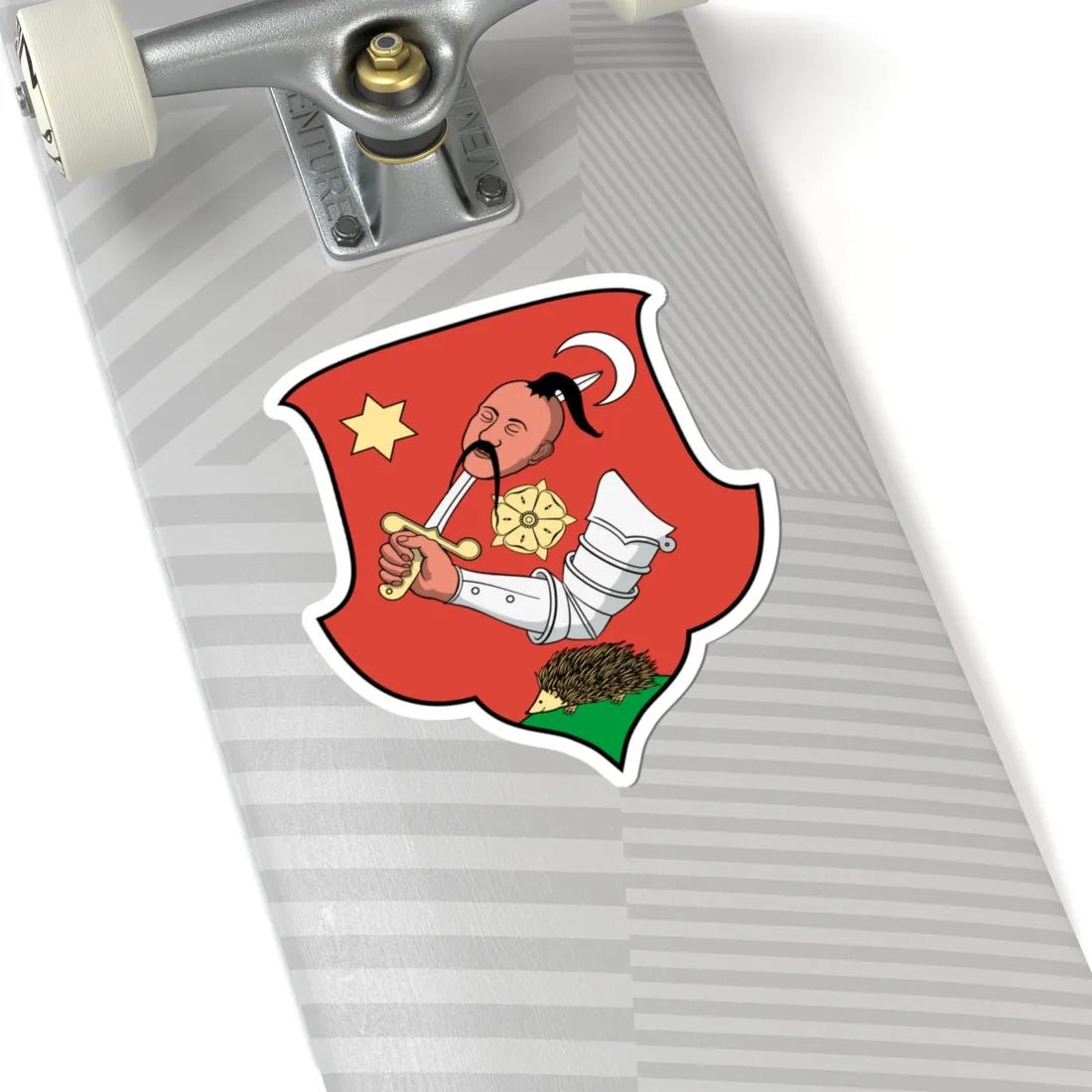 Coa Hungary Town Hajdúdorog (Hungary) (Coat of Arms) STICKER Vinyl Kiss-Cut Decal - The Sticker Space