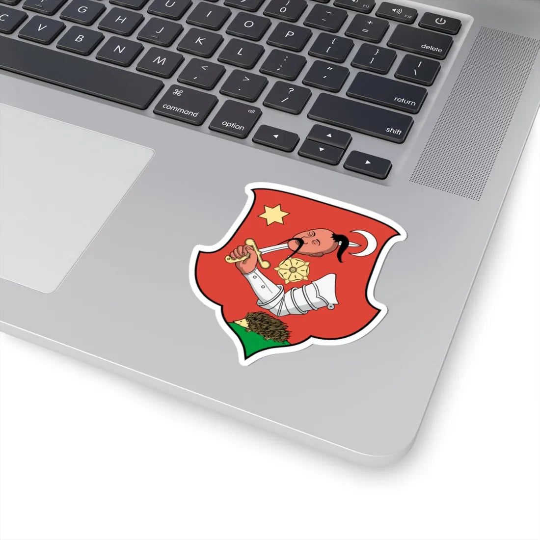 Coa Hungary Town Hajdúdorog (Hungary) (Coat of Arms) STICKER Vinyl Kiss-Cut Decal - The Sticker Space