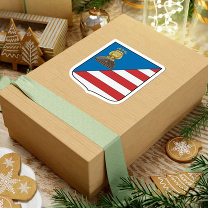 Coa Hungary Town Halásztelek (Hungary) (Coat of Arms) STICKER Vinyl Kiss-Cut Decal - The Sticker Space