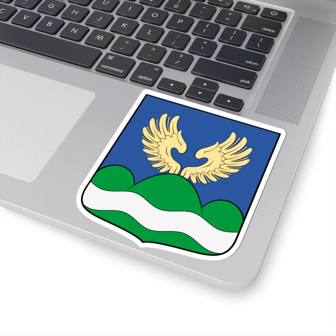 Coa Hungary Town Hernádbűd (Hungary) (Coat of Arms) STICKER Vinyl Kiss-Cut Decal - The Sticker Space