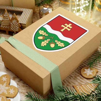 Coa Hungary Town Hetyefő (Hungary) (Coat of Arms) STICKER Vinyl Kiss-Cut Decal - The Sticker Space