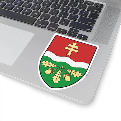 Coa Hungary Town Hetyefő (Hungary) (Coat of Arms) STICKER Vinyl Kiss-Cut Decal - The Sticker Space