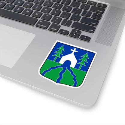 Coa Hungary Town Hidegkút (Hungary) (Coat of Arms) STICKER Vinyl Kiss-Cut Decal - The Sticker Space