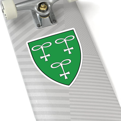 Coa Hungary Town Háromhuta (Hungary) (Coat of Arms) STICKER Vinyl Kiss-Cut Decal - The Sticker Space