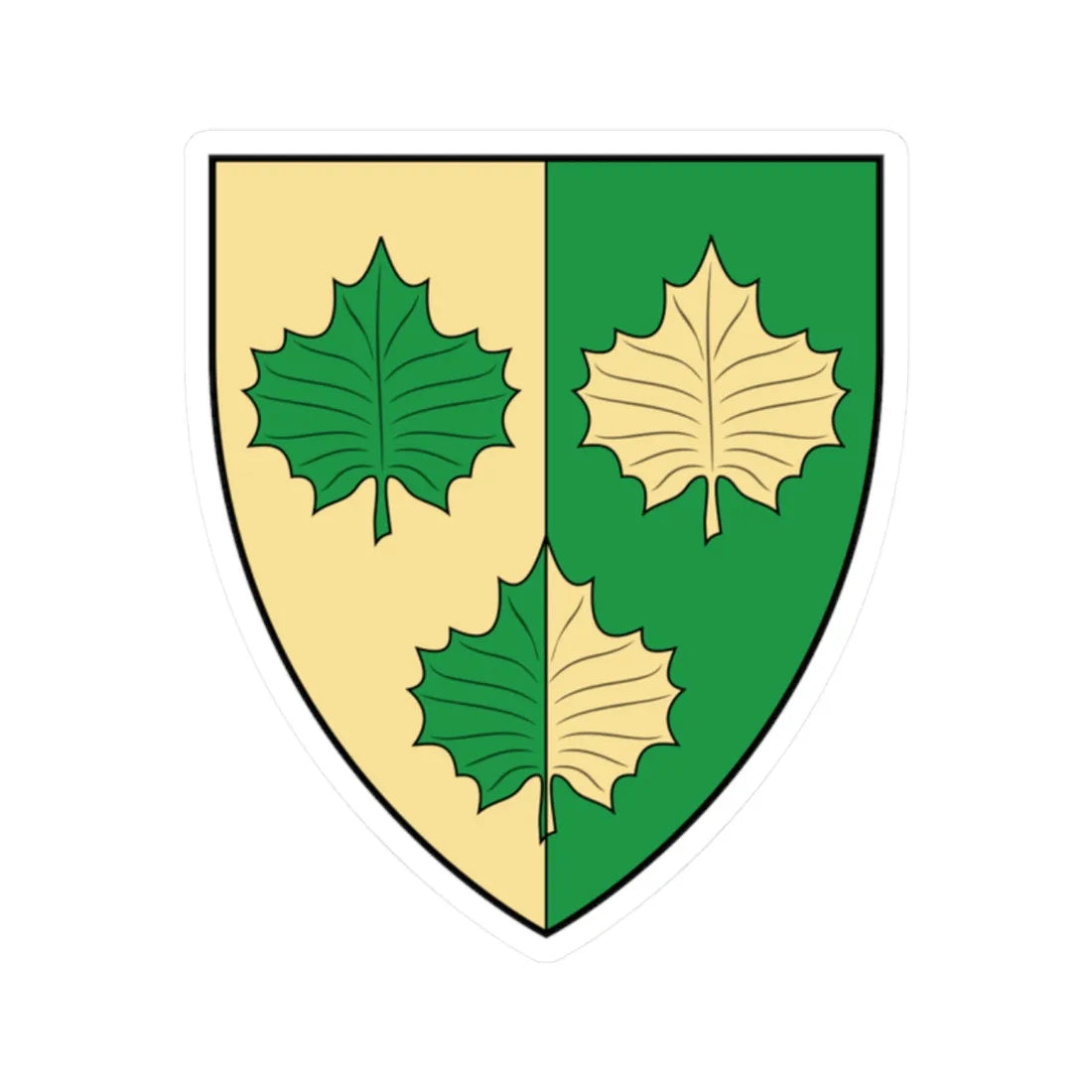 Coa Hungary Town Iharos (Hungary) (Coat of Arms) STICKER Vinyl Kiss-Cut Decal 2 Inch White - The Sticker Space