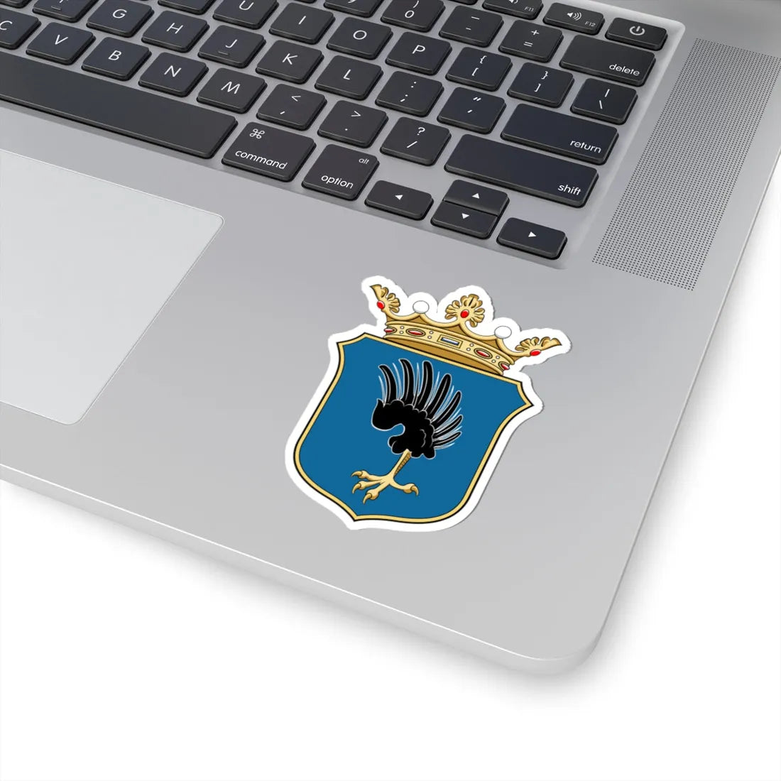 Coa Hungary Town Iklanberény (Hungary) (Coat of Arms) STICKER Vinyl Kiss-Cut Decal - The Sticker Space