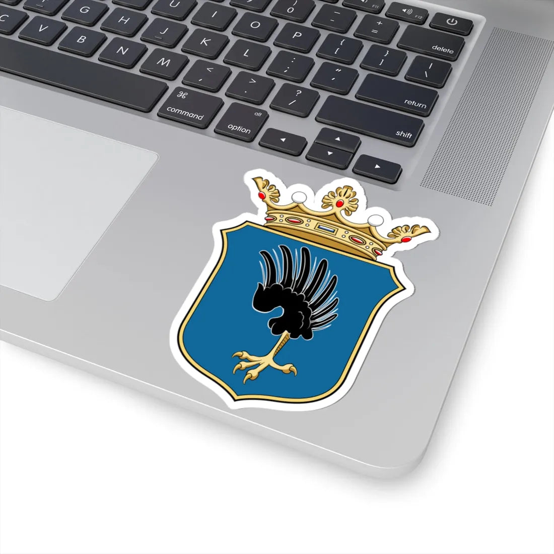 Coa Hungary Town Iklanberény (Hungary) (Coat of Arms) STICKER Vinyl Kiss-Cut Decal - The Sticker Space