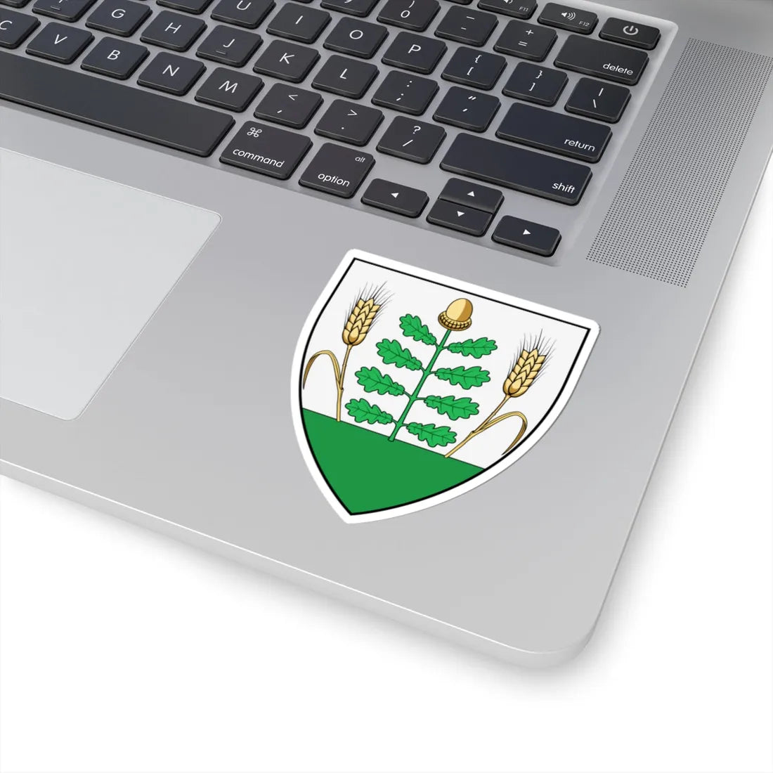 Coa Hungary Town Iván (Hungary) (Coat of Arms) STICKER Vinyl Kiss-Cut Decal - The Sticker Space