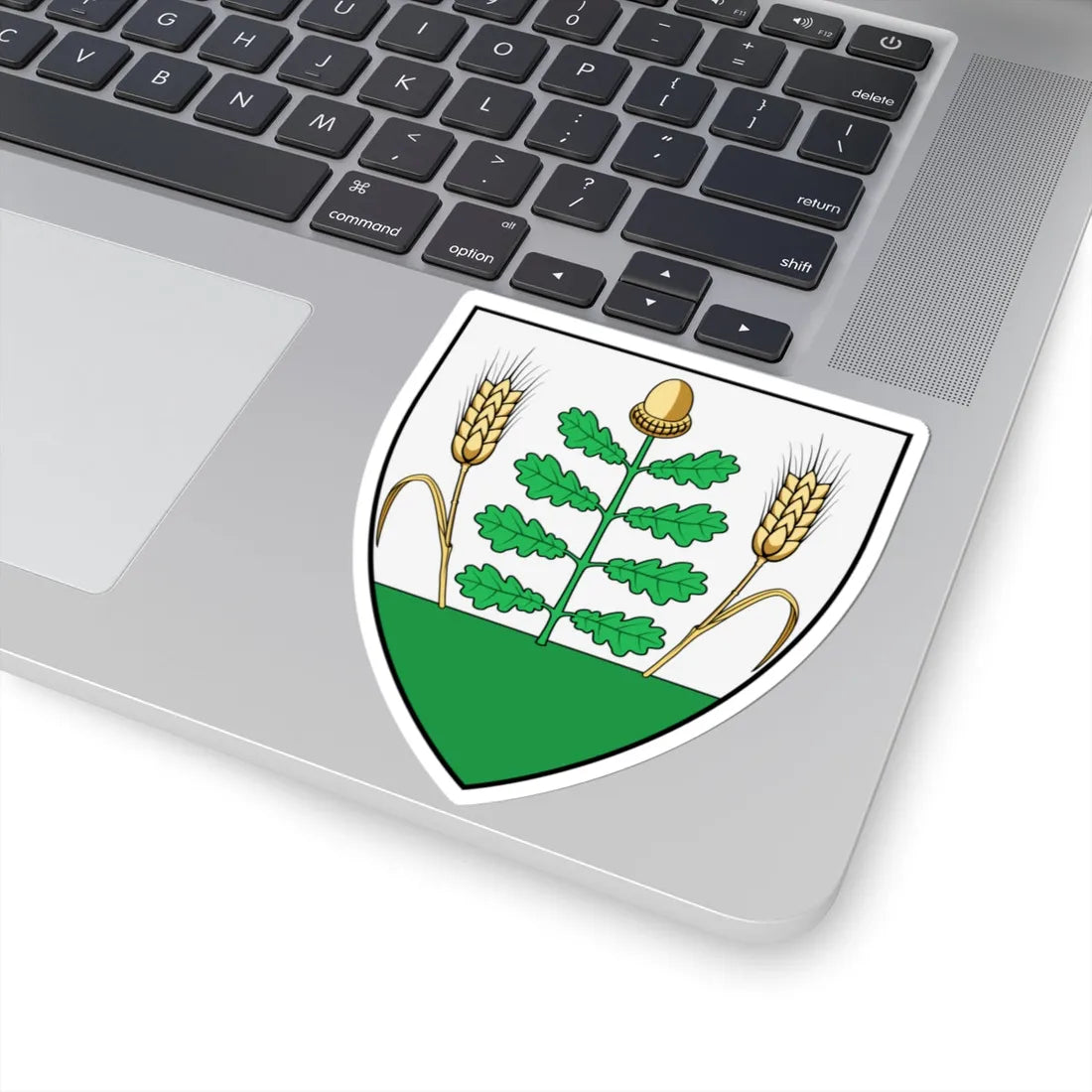 Coa Hungary Town Iván (Hungary) (Coat of Arms) STICKER Vinyl Kiss-Cut Decal - The Sticker Space