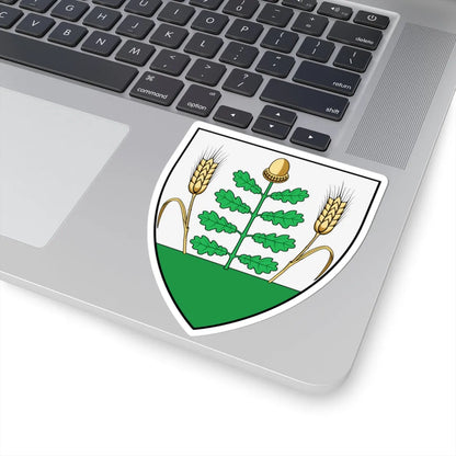 Coa Hungary Town Iván (Hungary) (Coat of Arms) STICKER Vinyl Kiss-Cut Decal - The Sticker Space