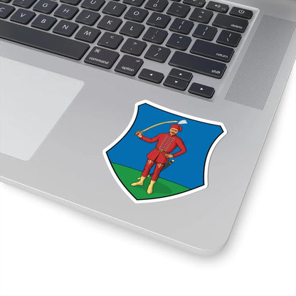 Coa Hungary Town Jánosháza (Hungary) (Coat of Arms) STICKER Vinyl Kiss-Cut Decal - The Sticker Space
