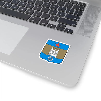 Coa Hungary Town Kaposvár History (Hungary) (Coat of Arms) STICKER Vinyl Kiss-Cut Decal - The Sticker Space