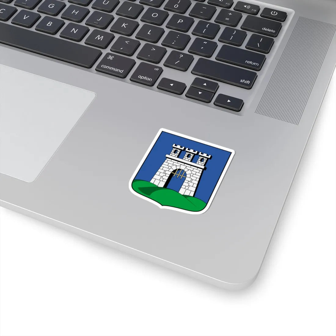 Coa Hungary Town Kaposvár (Hungary) (Coat of Arms) STICKER Vinyl Kiss-Cut Decal - The Sticker Space