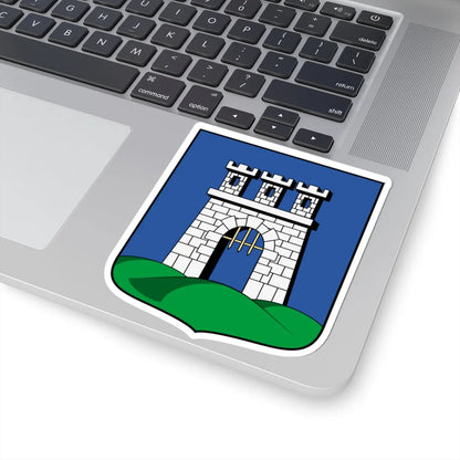 Coa Hungary Town Kaposvár (Hungary) (Coat of Arms) STICKER Vinyl Kiss-Cut Decal - The Sticker Space