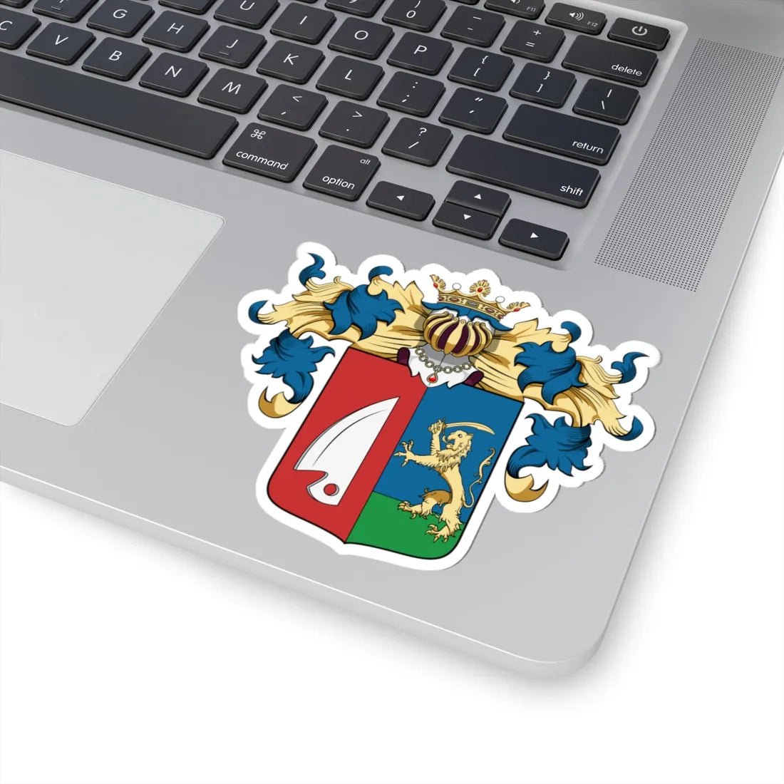 Coa Hungary Town Köcsk big (Hungary) (Coat of Arms) STICKER Vinyl Kiss-Cut Decal - The Sticker Space