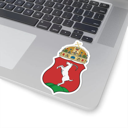 Coa Hungary Town Kecskemét (Hungary) (Coat of Arms) STICKER Vinyl Kiss-Cut Decal - The Sticker Space