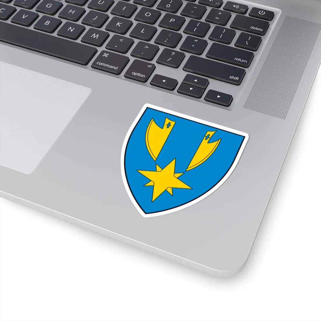 Coa Hungary Town Kelemér (Hungary) (Coat of Arms) STICKER Vinyl Kiss-Cut Decal - The Sticker Space