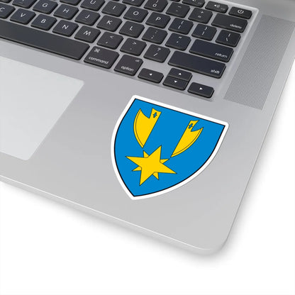 Coa Hungary Town Kelemér (Hungary) (Coat of Arms) STICKER Vinyl Kiss-Cut Decal - The Sticker Space