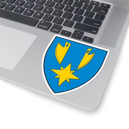Coa Hungary Town Kelemér (Hungary) (Coat of Arms) STICKER Vinyl Kiss-Cut Decal - The Sticker Space