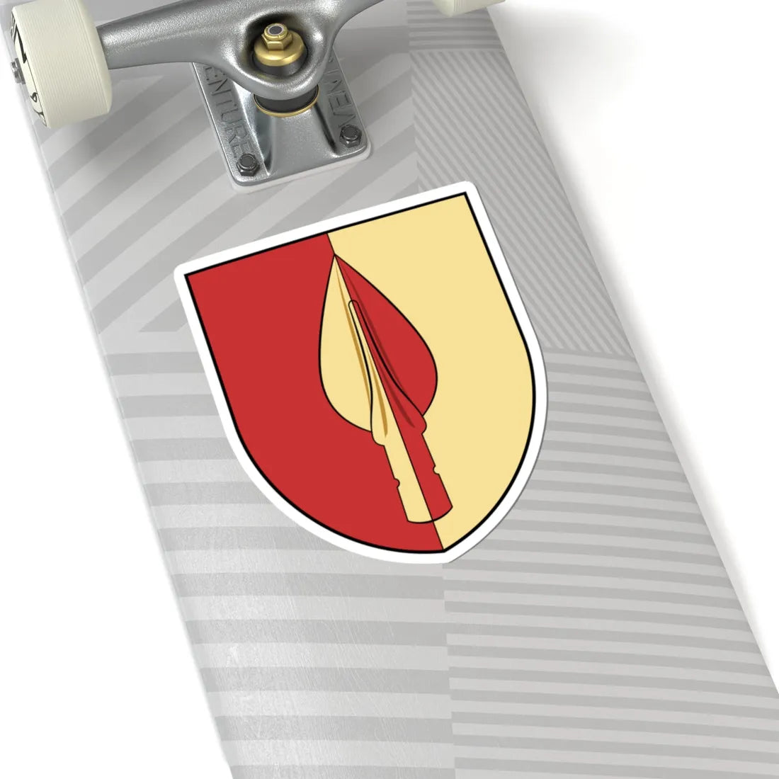 Coa Hungary Town Kelevíz (Hungary) (Coat of Arms) STICKER Vinyl Kiss-Cut Decal - The Sticker Space