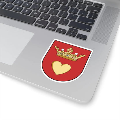 Coa Hungary Town Kemenessömjén (Hungary) (Coat of Arms) STICKER Vinyl Kiss-Cut Decal - The Sticker Space