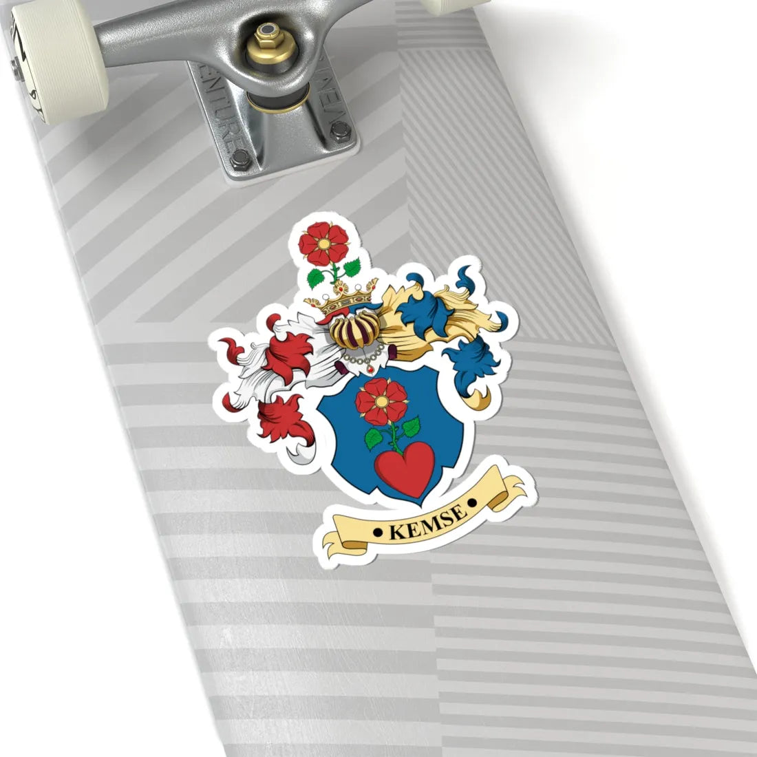 Coa Hungary Town Kemse big (Hungary) (Coat of Arms) STICKER Vinyl Kiss-Cut Decal - The Sticker Space
