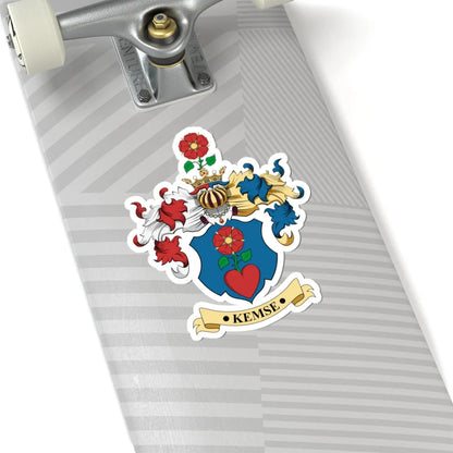 Coa Hungary Town Kemse big (Hungary) (Coat of Arms) STICKER Vinyl Kiss-Cut Decal - The Sticker Space